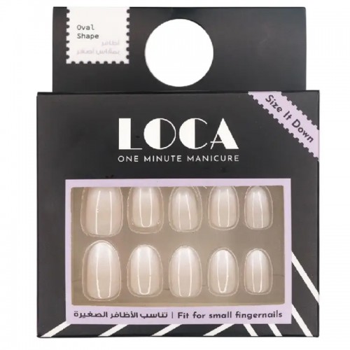 Loca Small Nails ombre Oval ShapeN5 Loca Small Nails ombre Oval ShapeN5