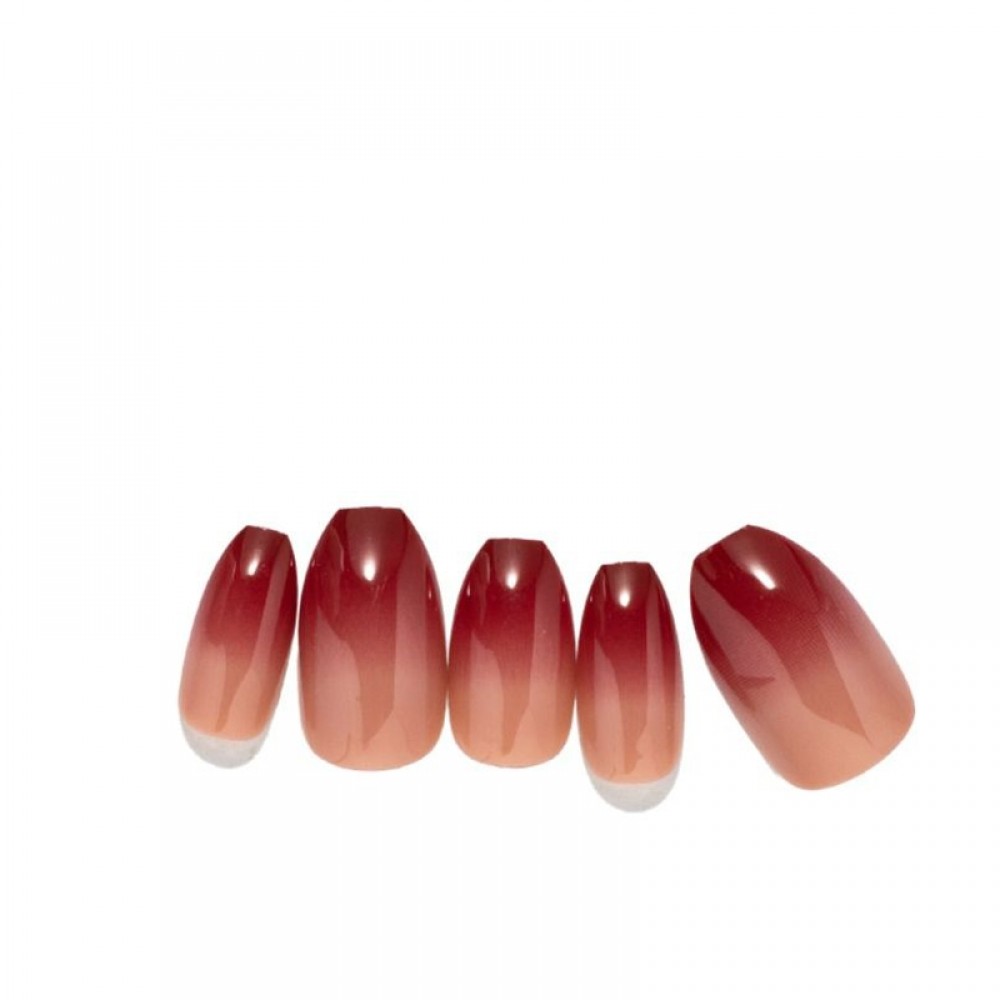 Loca, Press On Nails, Ombre, Coffin Shape - 1 Kit