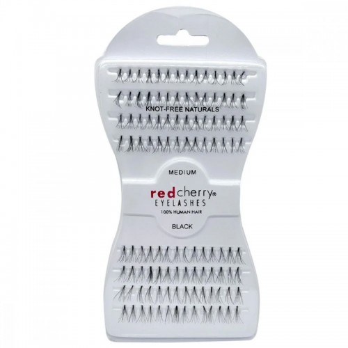 Red Cherry Eyelashes Set, Medium