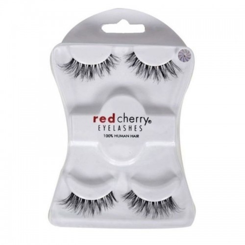 Red Cherry False Eyelashes - Two Pairs, Style #DW