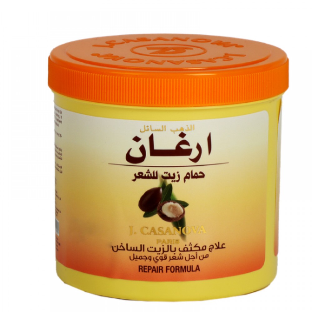 J.Casanova, Argan, Hot Oil Treatment, For Strong Hair 500 Gm