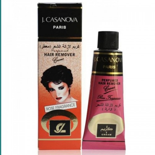 كازانوفا كريم مزيل الشعر بالورد 60 جرام