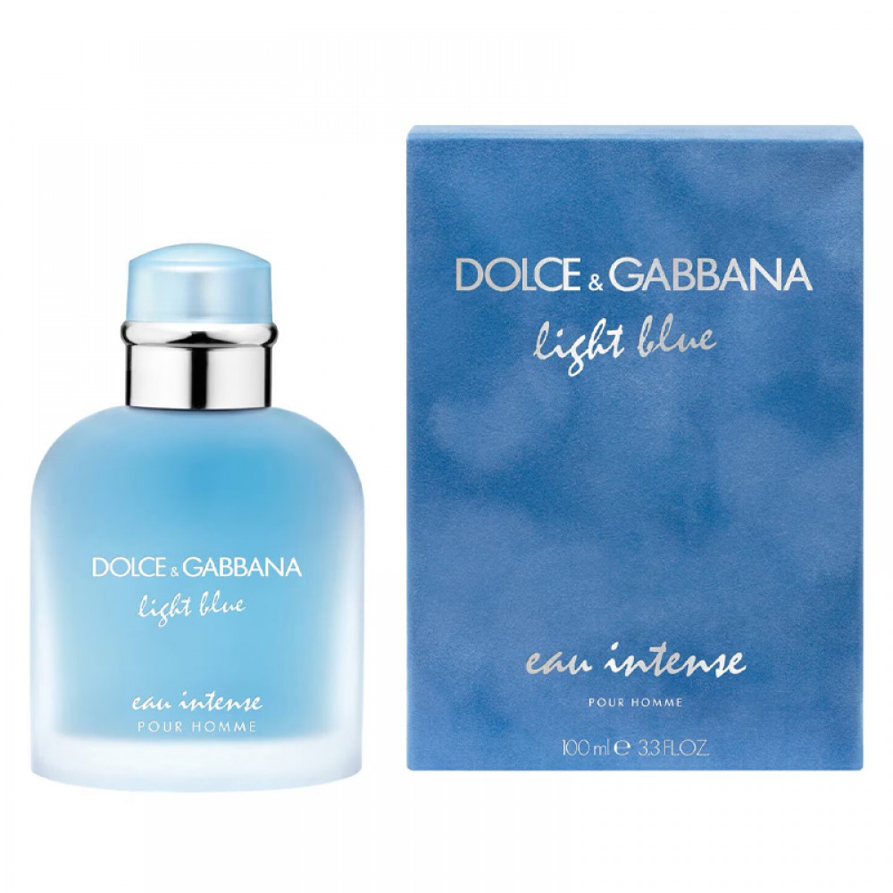 Dolce & Gabbana Light Blue Eau Intense Pour Homme For Men - Eau de Parfum 50mil