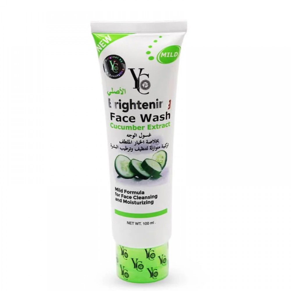 YC Brightening Face Wash With Cucumber Extract - 100 ml