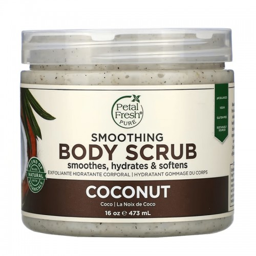 Petal Fresh Smoothing Body Scrub with Coconut - 473ml Petal Fresh Smoothing Body Scrub with Coconut - 473ml