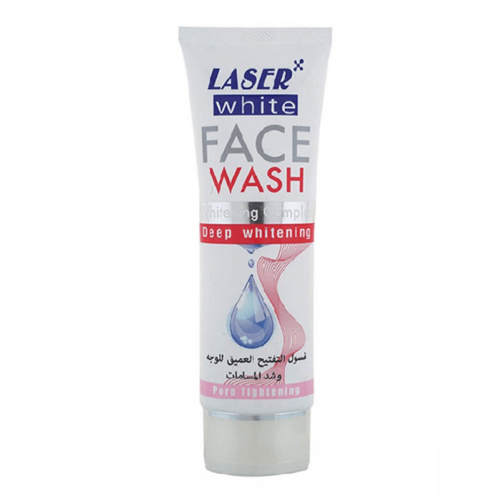 Laser White Deep Whitening Face Wash - 100 ml