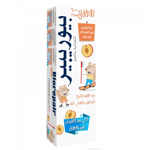 بيوريبير معجون أسنان للأطفال بالخوخ - 50 مل بيوريبير معجون أسنان للأطفال بالخوخ - 50 مل