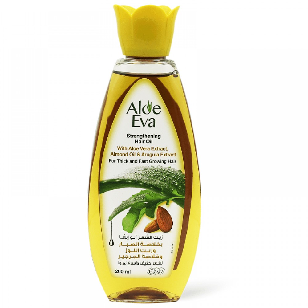 Eva Hair Strength Oil With Arugula & Almonds - 200 Ml