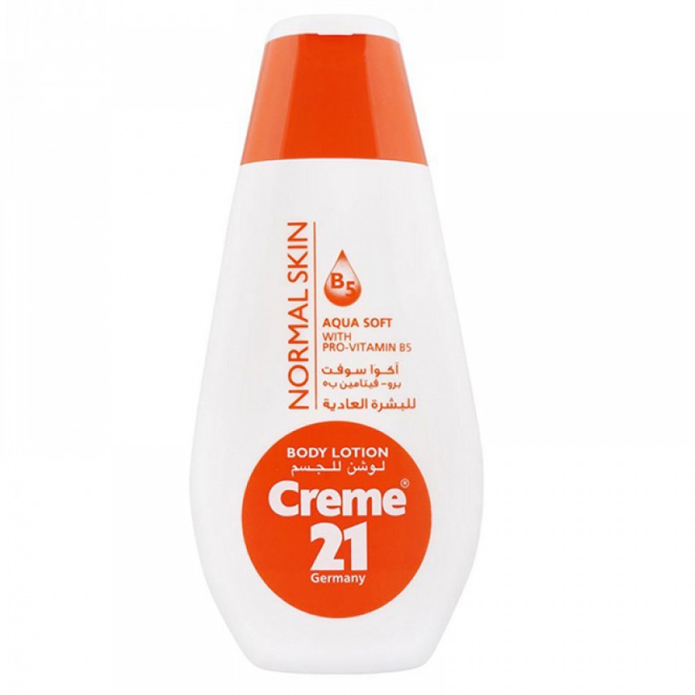 Cream 21 Aqua Soft Body Lotion for Normal Skin, 250 ml