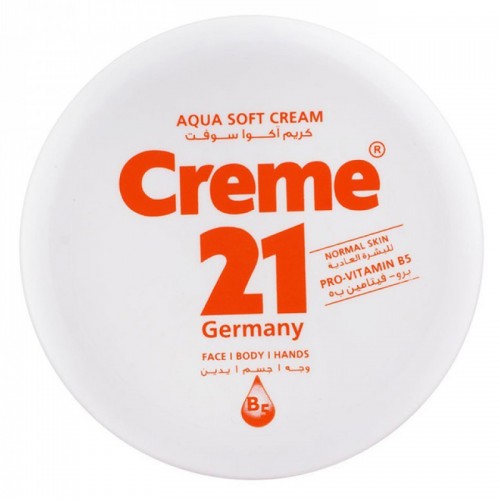 Aqua Soft Pro Vitamin B5 Cream for Normal Skin from Creme21, 150 ml