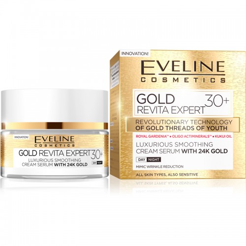Eveline Gold Lift Expert Day & Night Anti-Wrinkle Cream 50ml