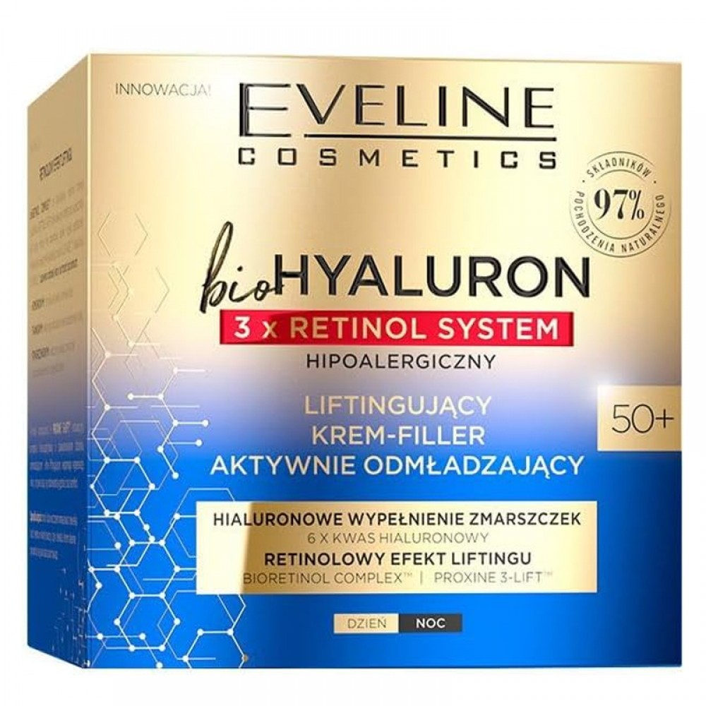 Eveline Bio Hyaluron Ultra-Moisturizing Wrinkle Cream 50ml