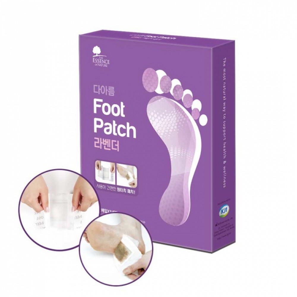 The Essence of Nature - Detox Lavender Foot Patch