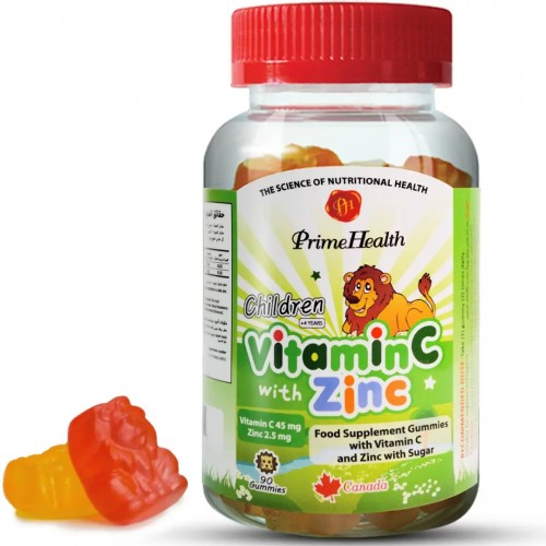 Prime Heath Zinc & Vit C 90 Gummies Prime Heath Zinc & Vit C 90 Gummies