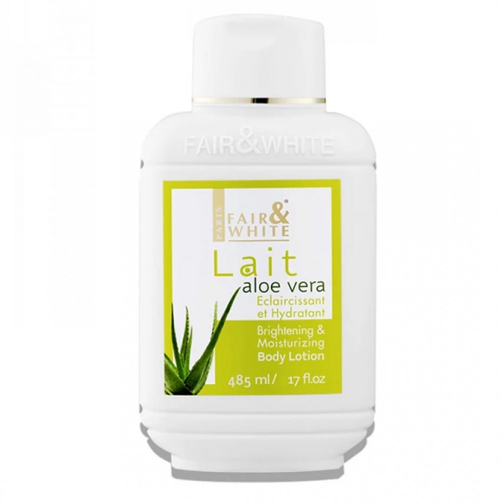 Fair & White Aloe Vera Brightening & Moisturizing Body Lotion - 485ml