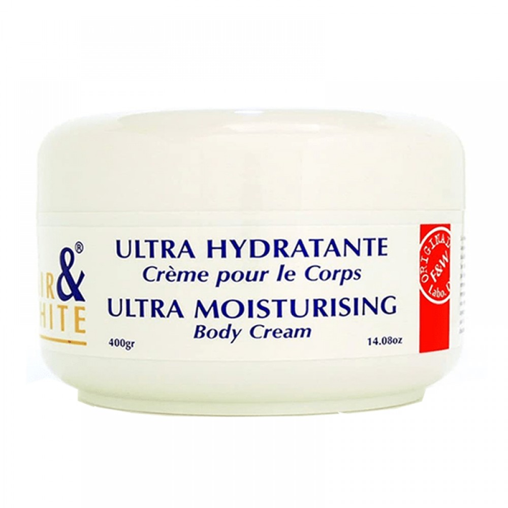 Fair & White Ultra Moisturizing Body Cream with Anti-Aging Properties - 400ml