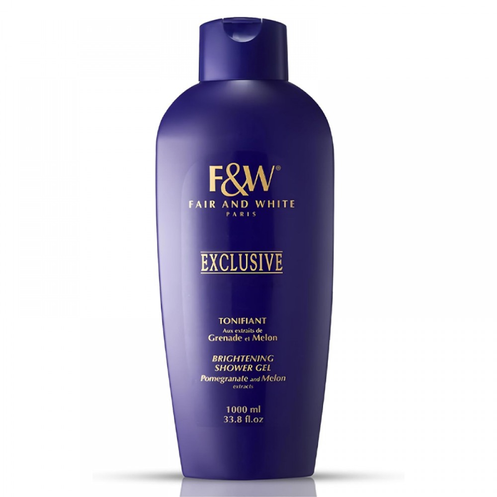 Fair & White Exclusive Whitening & Brightening Shower Gel - 1000ml