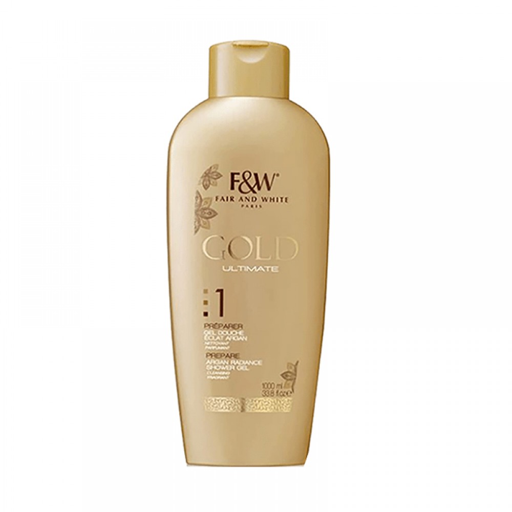 Fair & White Argan Oil Shower Gel - 1000ml