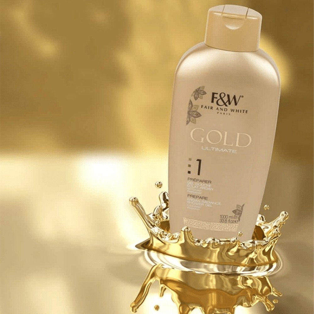 Fair & White Argan Oil Shower Gel - 1000ml