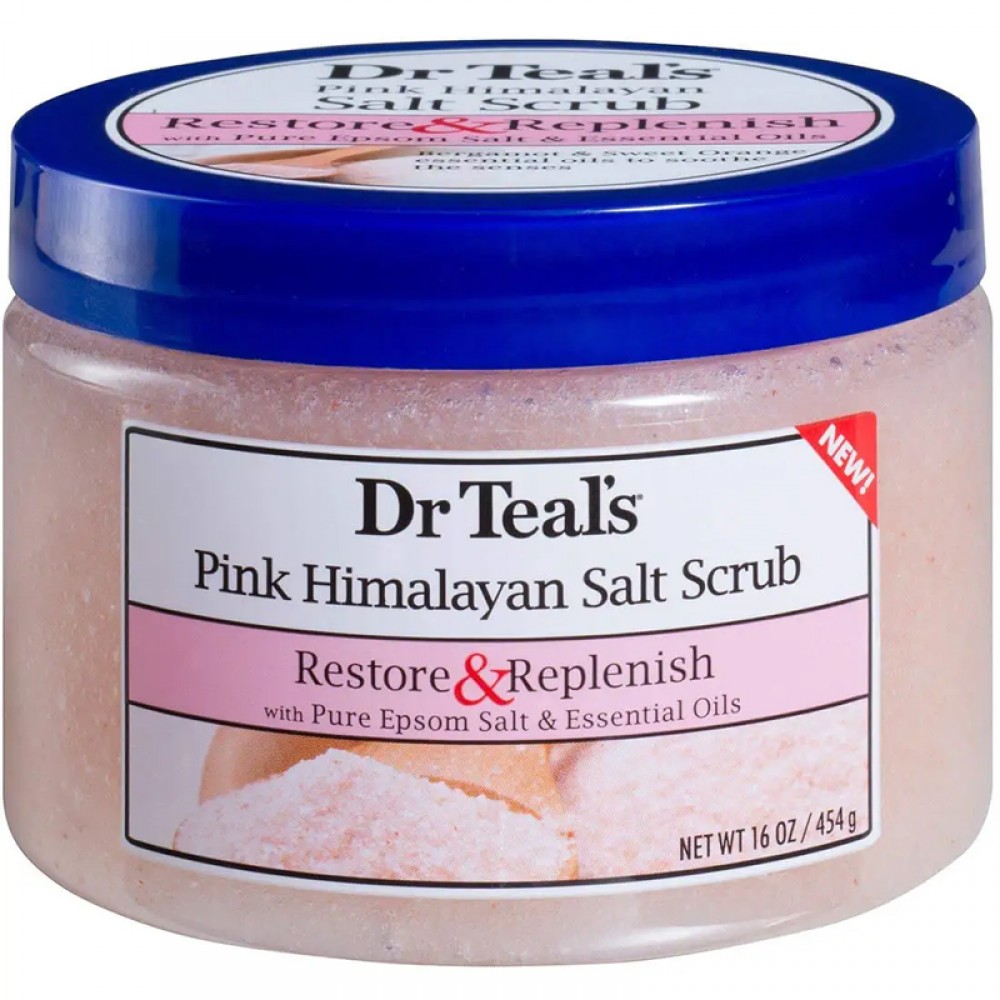 Dr. Teal's Himalayan Salt Body Scrub 454g