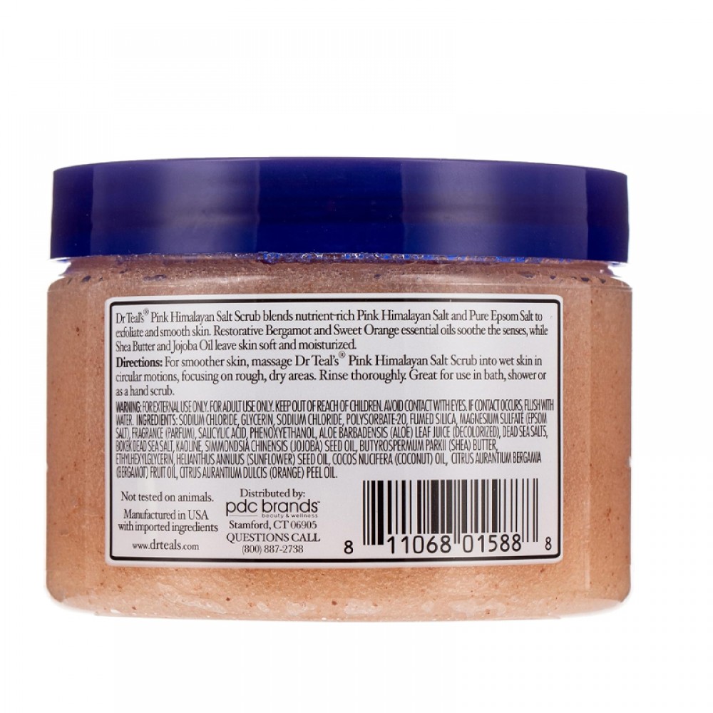 Dr. Teal's Himalayan Salt Body Scrub 454g