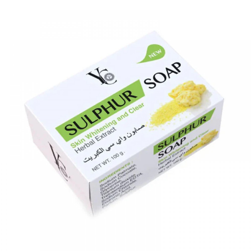 Sulfur Whitening Soap by YC, 100g