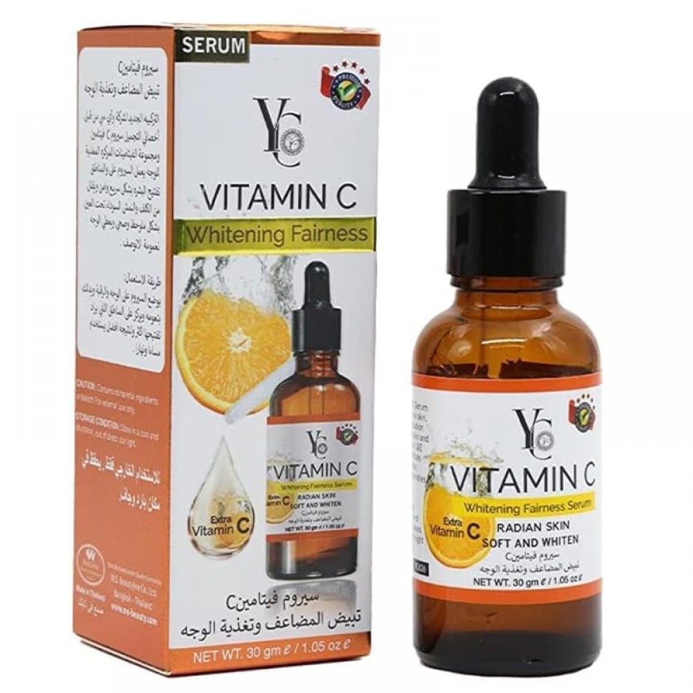 Vitamin C Serum for Whitening and Nourishing the Face by YC, 30ml