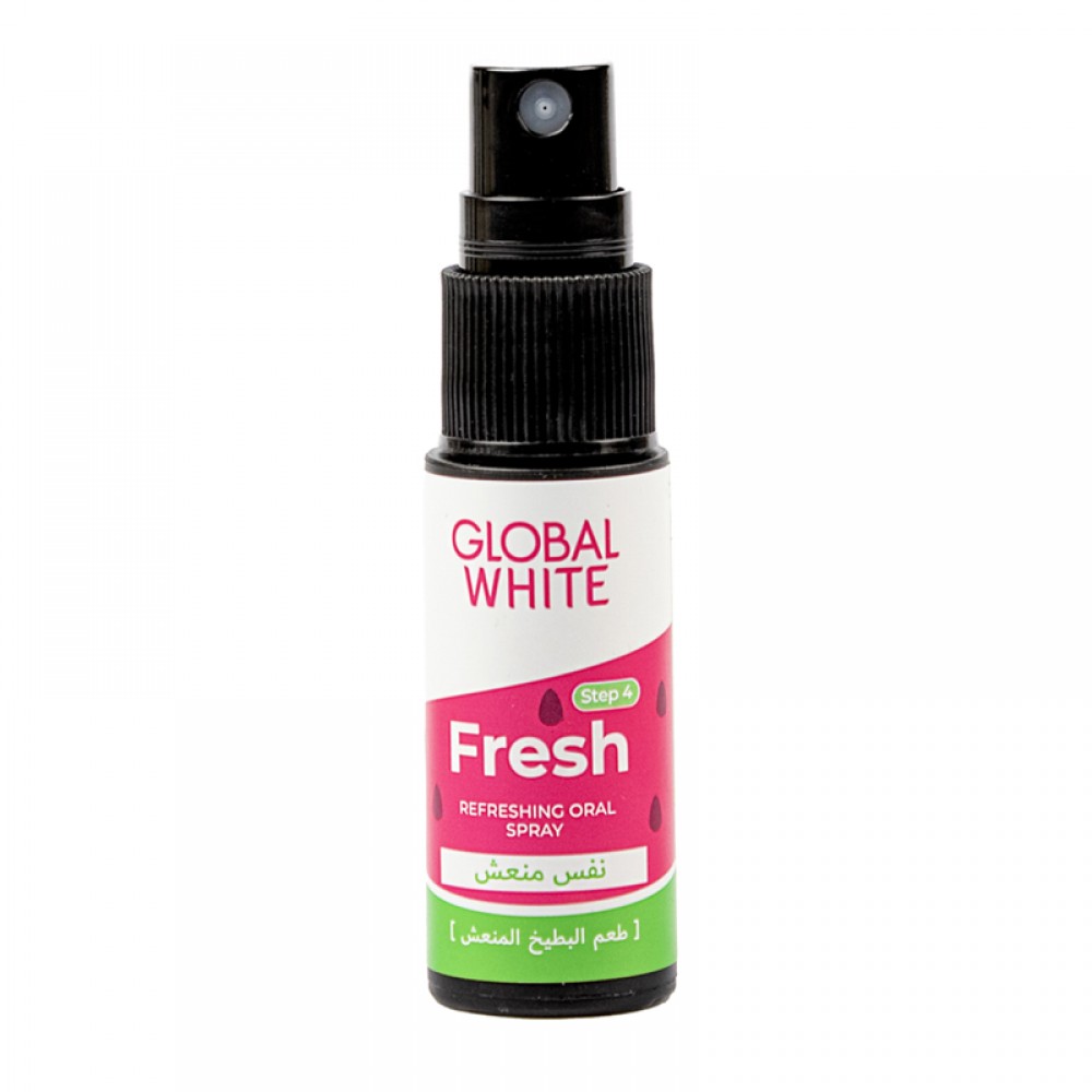 Global White Fresh Watermelon Oral Spray - 15ml