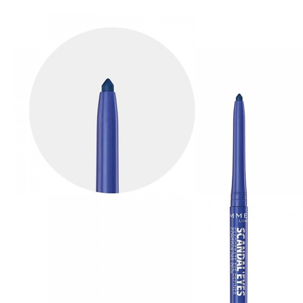 Rimmel London ScandalEyes Exaggerate Eyeliner 004 Cobalt Blue - 0.35g