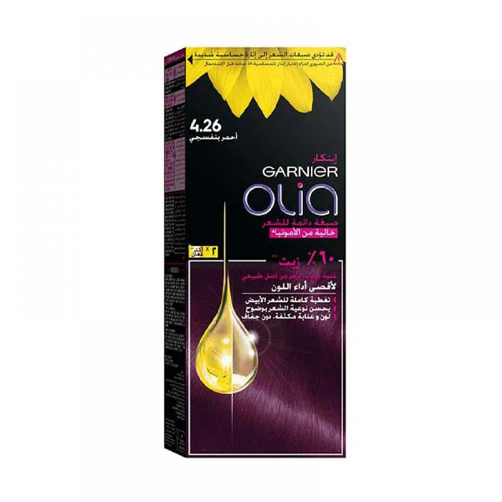 Garnier Olia Hair Color Red Violet 4.26