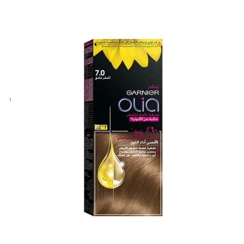 Garnier Olia Ammonia-Free Hair Color - Dark Blonde 7.0 Garnier Olia Ammonia-Free Hair Color - Dark Blonde 7.0