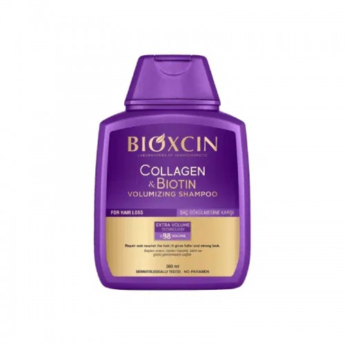 Bioxsin Hair Shampoo for Hair Density with Collagen & Biotin, 300ml