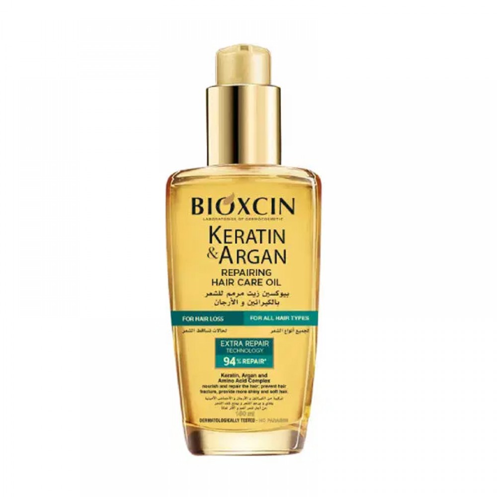 Bioxsin Hair Oil 150ml with Keratin & Argan – Hair Repair Treatment