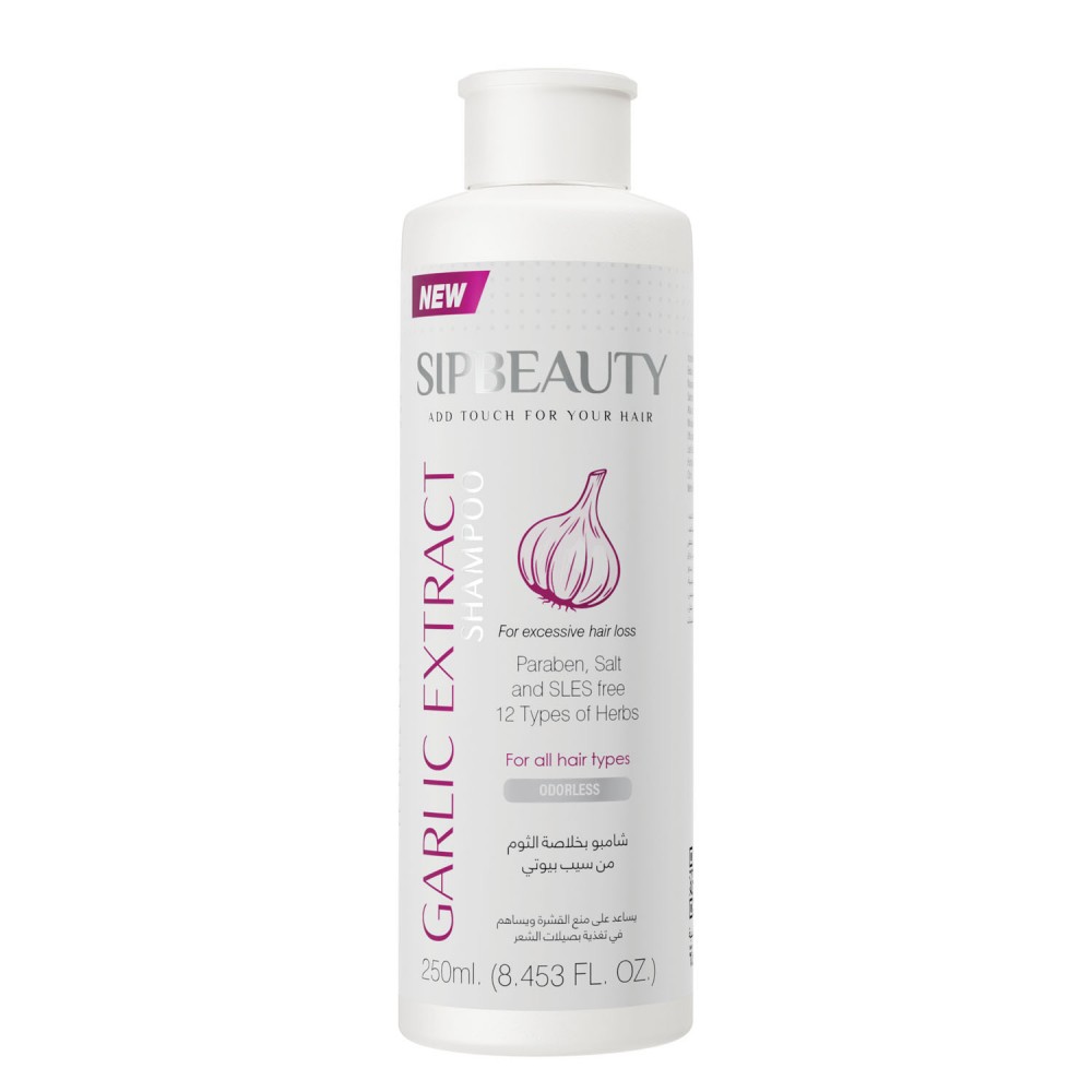 SIP Beauty Garlic Extract Shampoo – 250ml