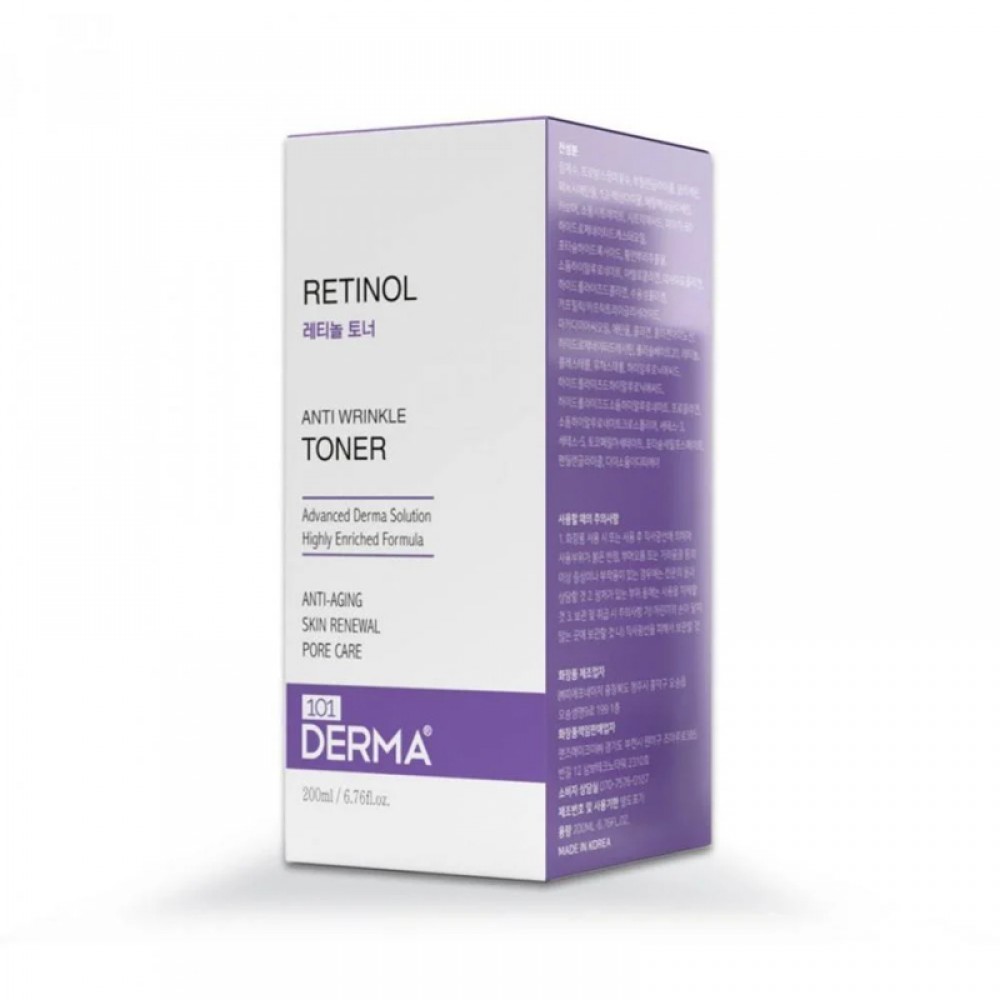 101 Derma Retinol Anti-Wrinkle Toner 200ml