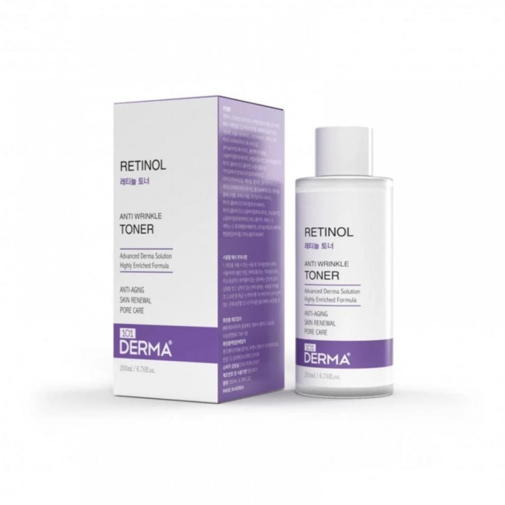 101 Derma Retinol Anti-Wrinkle Toner 200ml