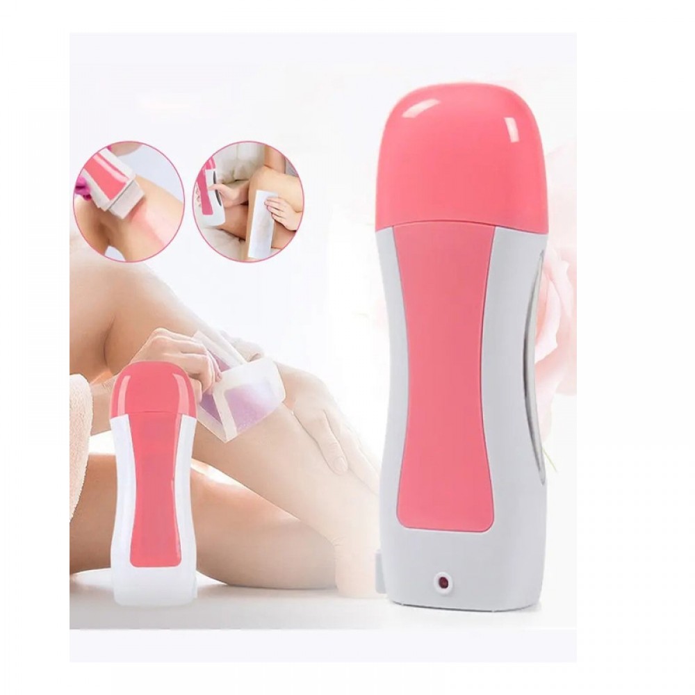 Hair Removal Set: Wax Heater + 3 Italian Wax Rolls for Hair Removal