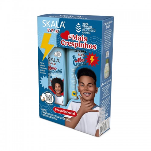 Scala More Creambis Expert Shampoo and Conditioner Set for Curly Hair for Kids - 325 ml."