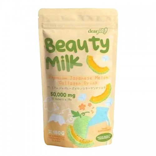 Milk Premium Japanese Collagen Drink with Melon Flavor
