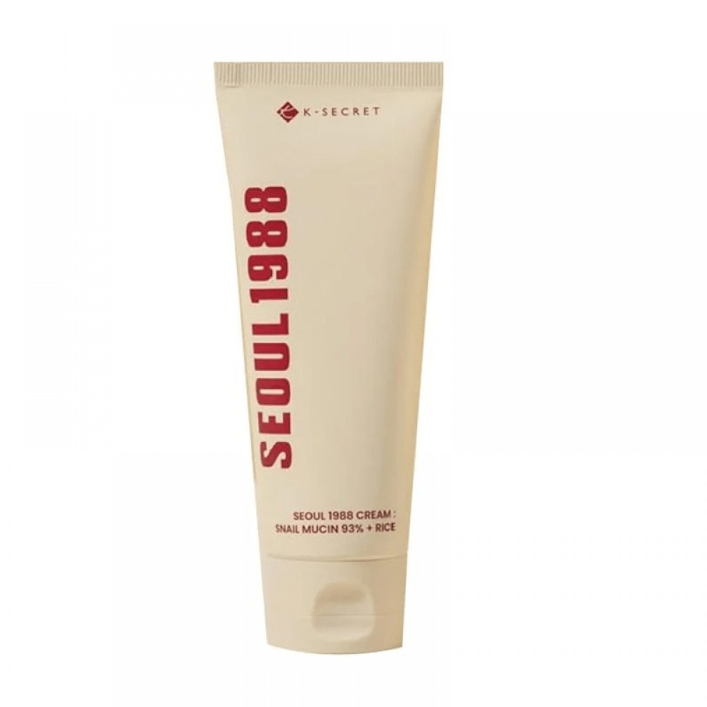 K-Secret Seoul 1988 Snail Mucin 93% + Rice Cream – 100ml