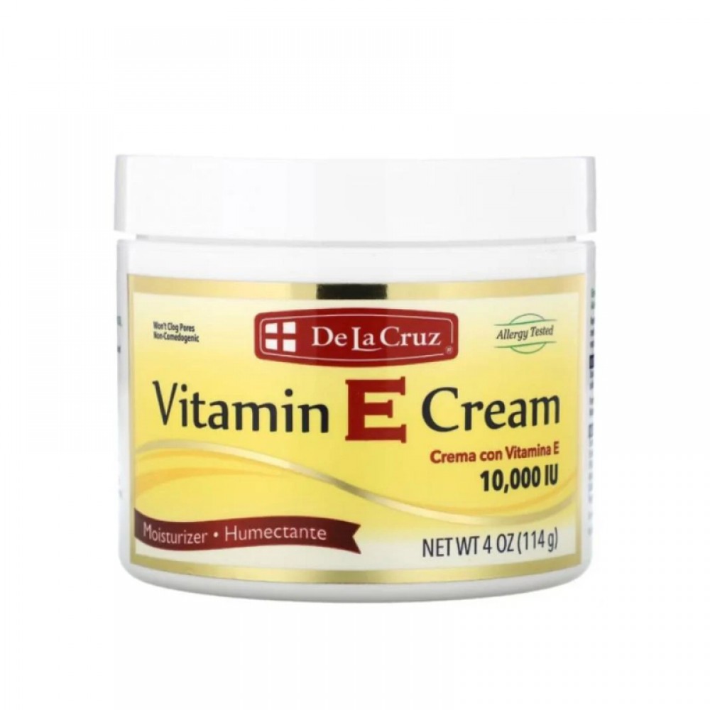 De La Cruz – Vitamin E Cream – 114g