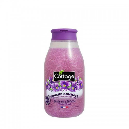 جل الاستحمام المقشر بالسكر البنفسج 270 مل من كوتاج