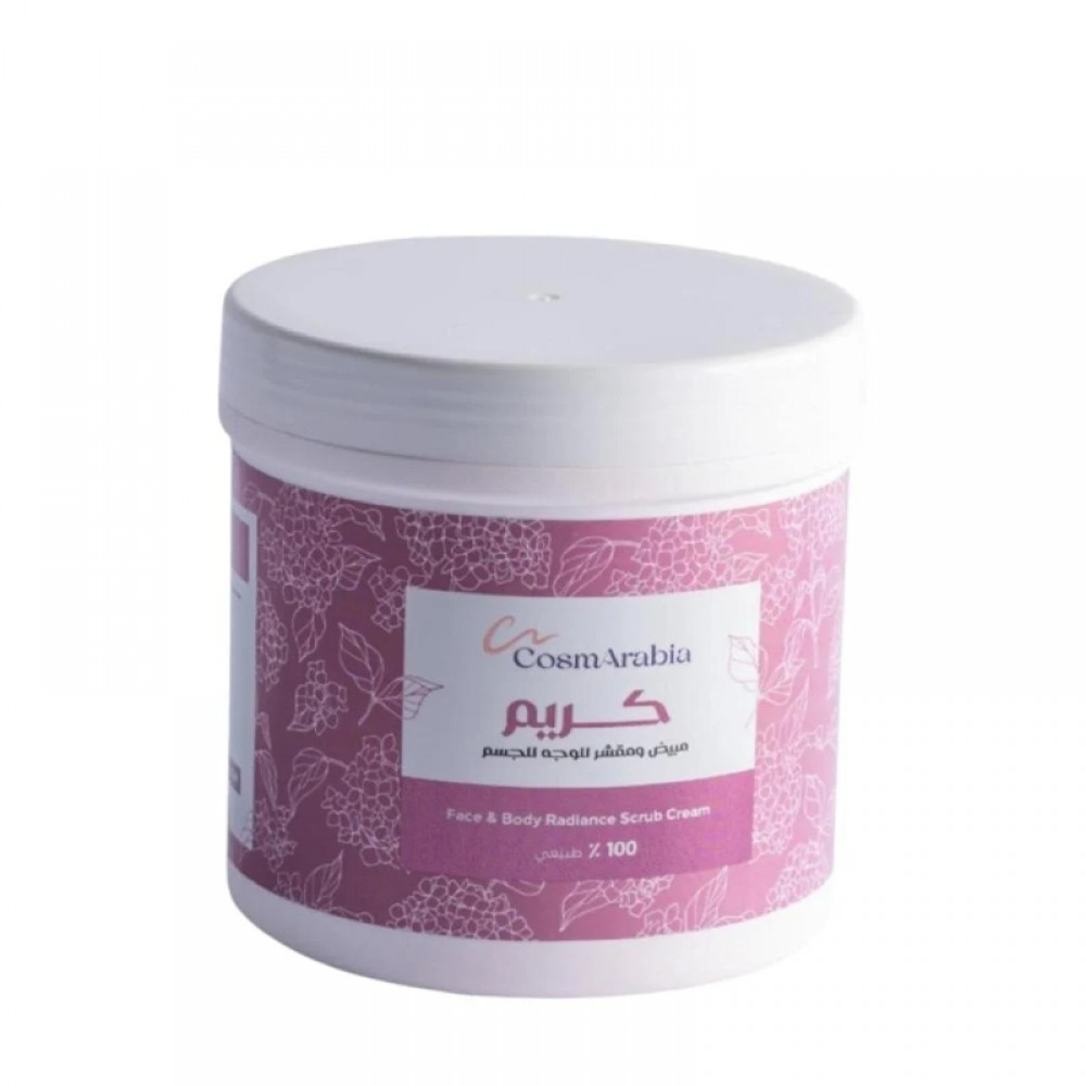 Cosmaribia Whitening & Exfoliating Cream for Face and Body – 500 ml