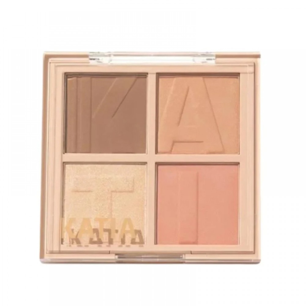 Catrice Quad Palette (Bronze, Blush, and Highlighter