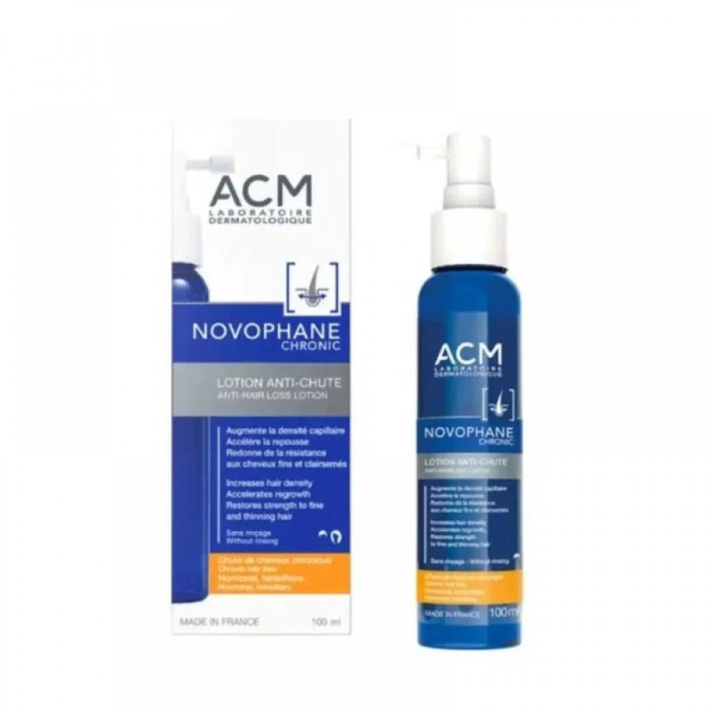 Novophane Chronic Anti-Hair Loss Lotion by ACM – 100 ml