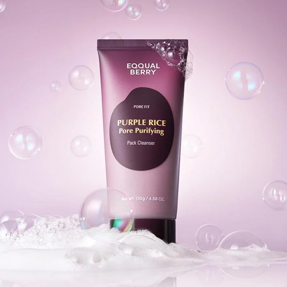 Purple Rice Pore Cleanser from Equal Berry – 130g
