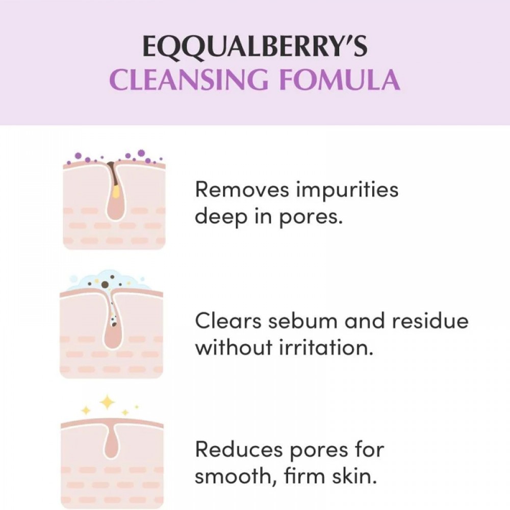 Purple Rice Pore Cleanser from Equal Berry – 130g