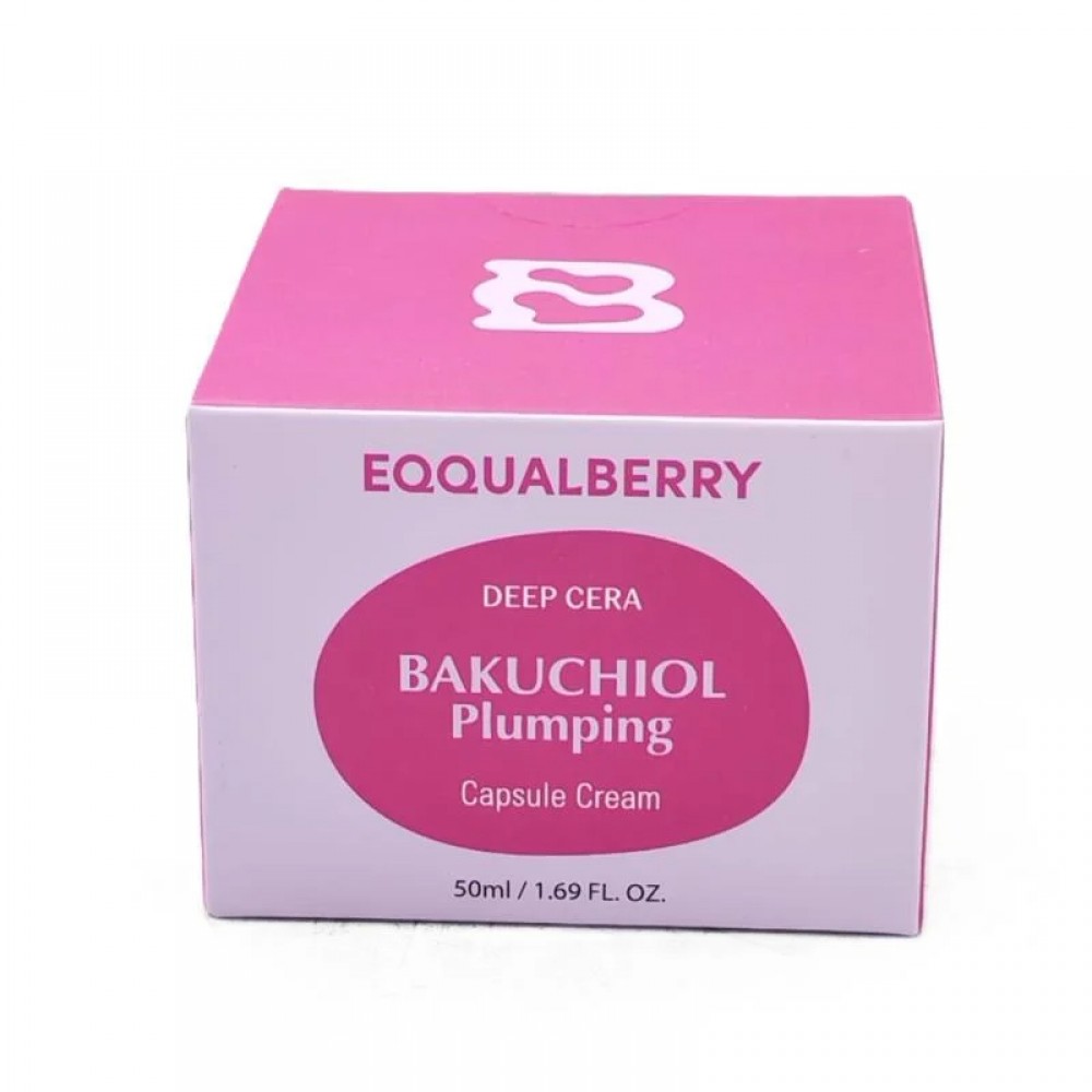 Deep Cera Moisturizing Capsules Cream with Bakuchiol from Equal Berry – 50 ml