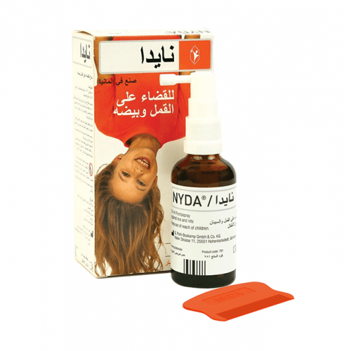 Nyda Spray Against Lice And Nits with Comb - 50 ml Nyda Spray Against Lice And Nits with Comb - 50 ml