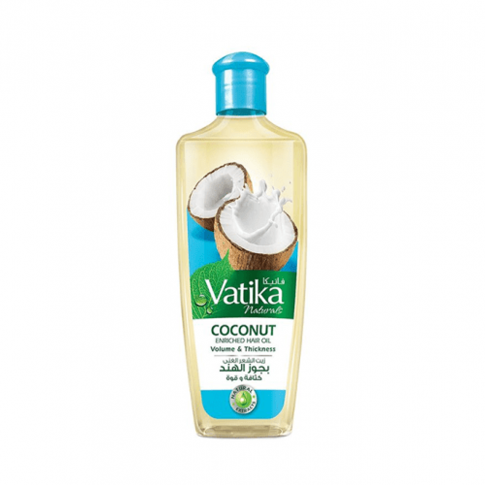 Vatika Coconut Enriched Hair Oil Volume & Thickness 200 ml